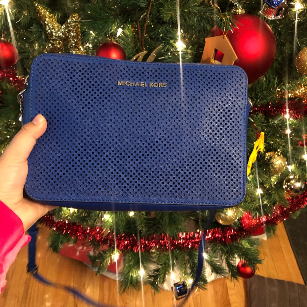 Electric Blue Michael Kors Crossbody